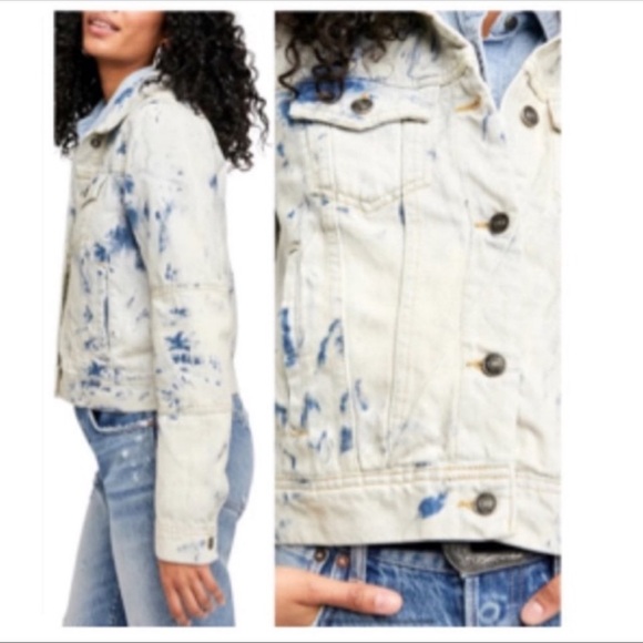 Free People RUMORS DENIM JACKET NWT - Picture 4 of 12